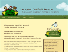 Tablet Screenshot of jrdaffodil.com